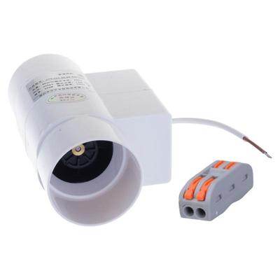 Ventilador Extrator 50mm 12W Baixo Ruído em Linha para Duto Hidropônico Soprador de Ar Ventilador de Exaustão