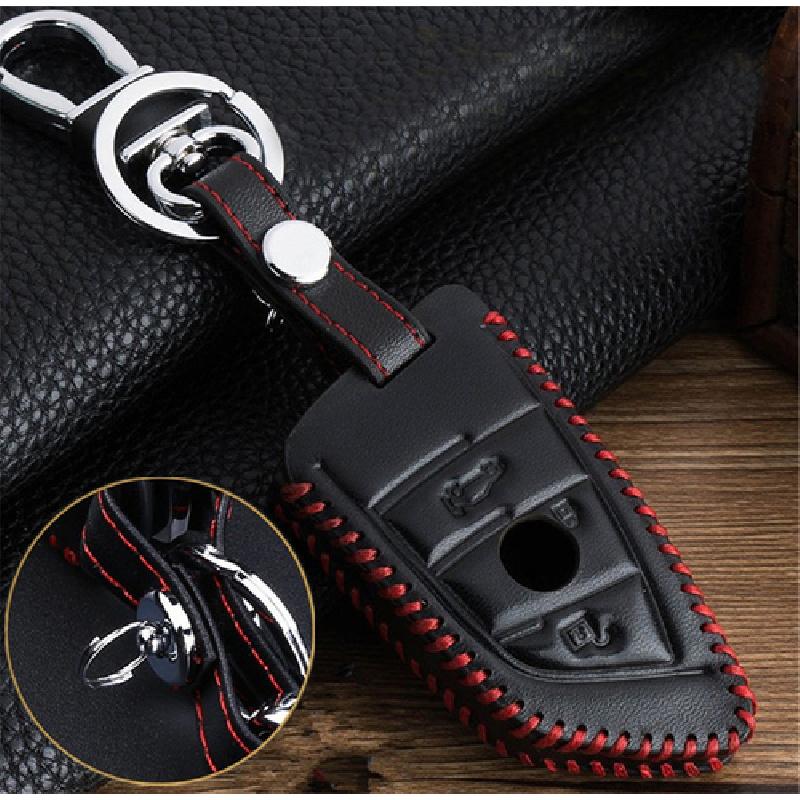 Genuine Leather Car Remote Key Cover