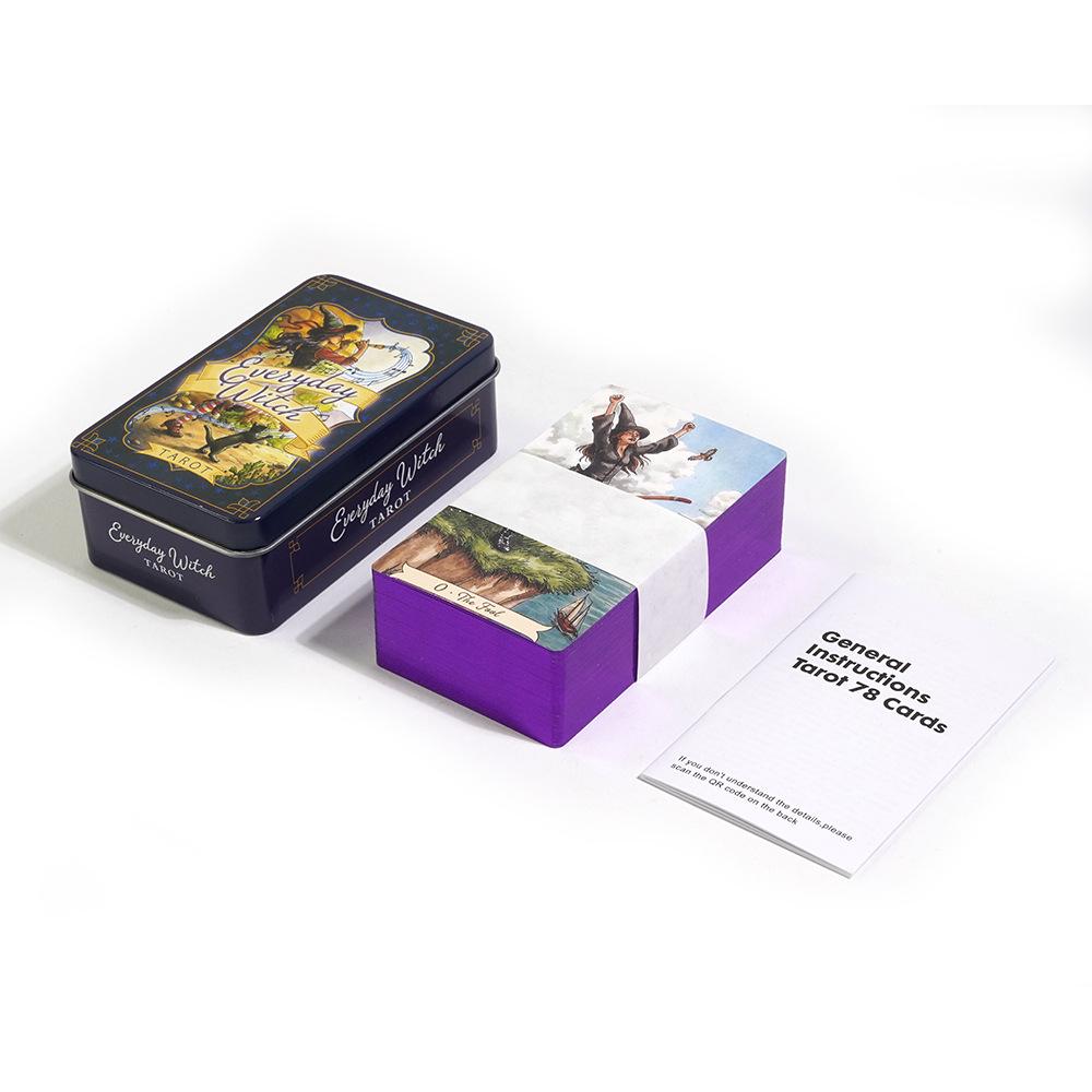 Lucid Dreams Tarot In Gold Stamped Tin Box - Premium Tarot Cards Set