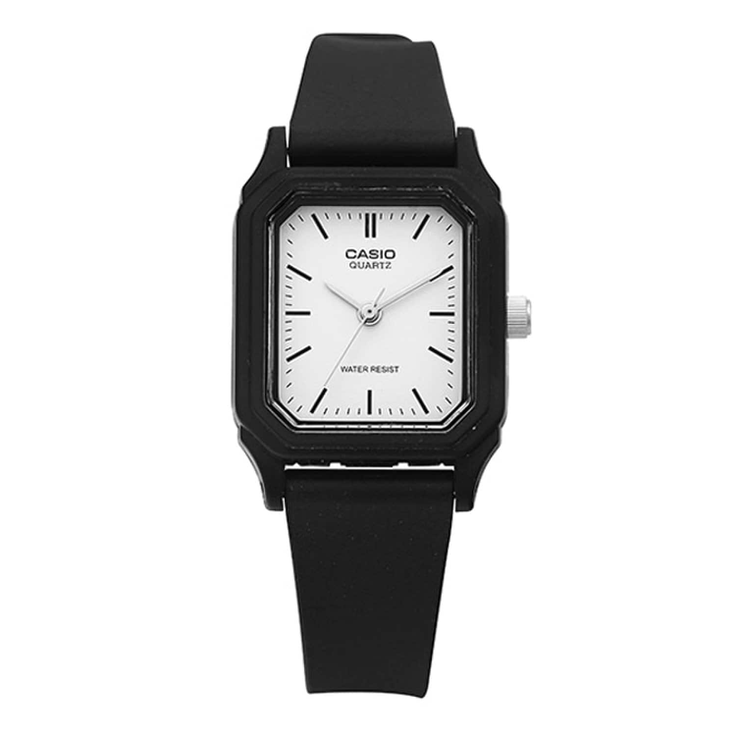 [Casio] LQ-142-7EDF (LQ-142-7E) Аналоговые квадратные студенческие часы Suneung унисекс из смолы