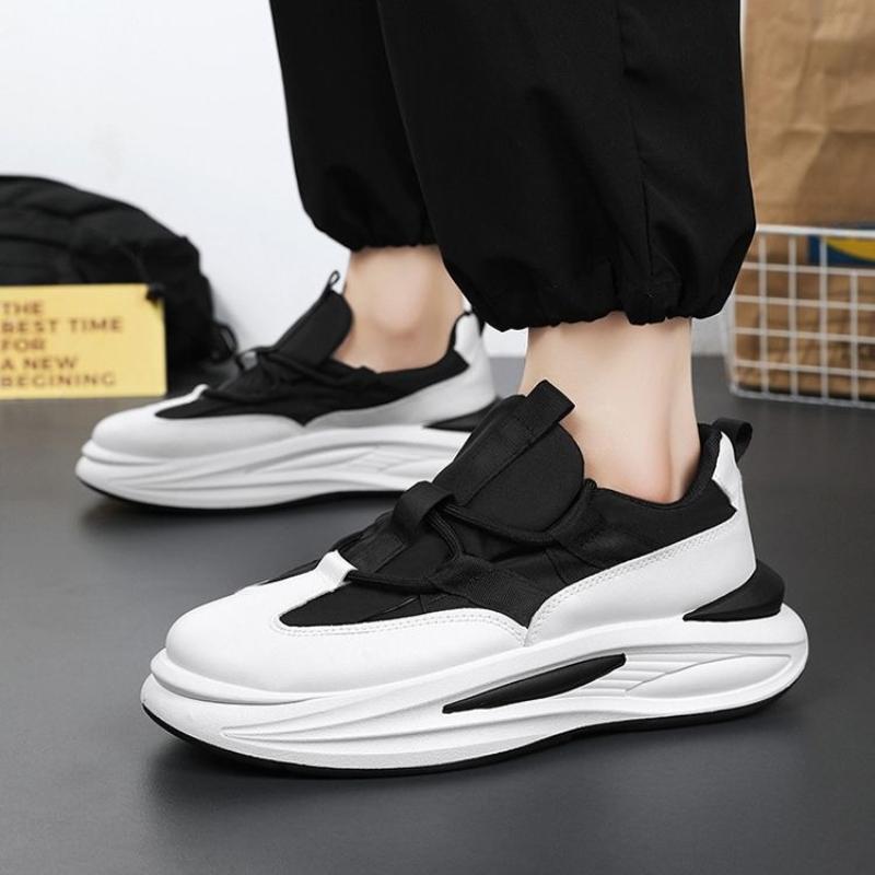 Fashion Thick Platform Breathable Man Casual Sneaker Spring and Autumn Sports Shoes for Men Size 9 Cheap Liquidation Low Price Simple