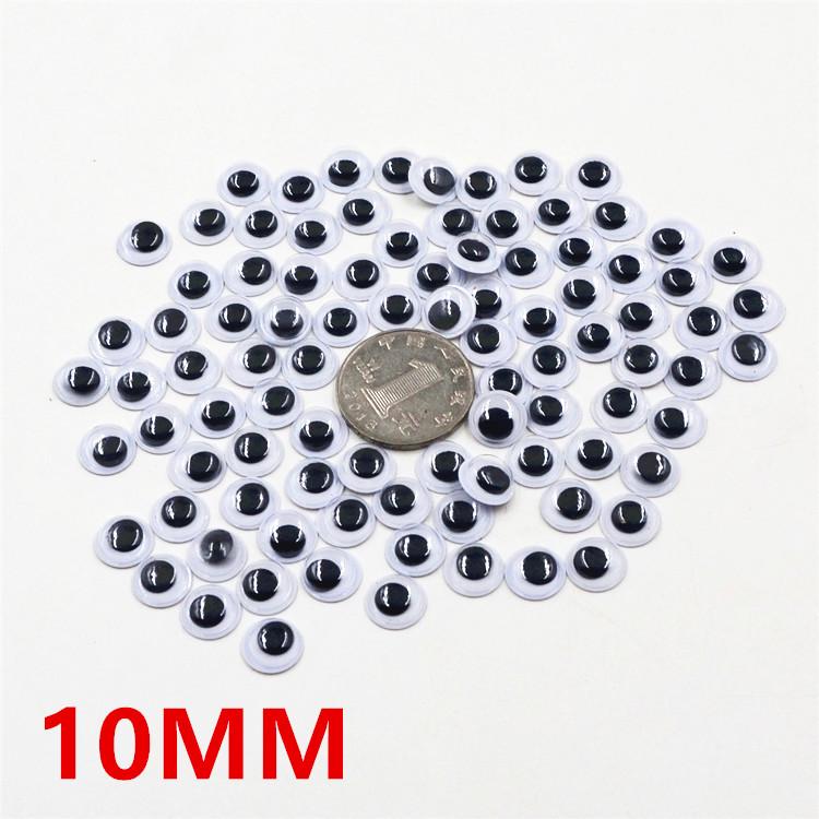 

Самоклеящиеся наклейки для глаз игрушечных животных: Подвижные черно-белые детские принадлежности для творчества