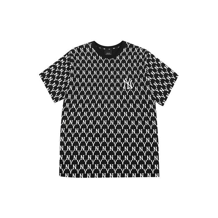 MLB Drop Shoulder Sleeve T-Shirt Unisex Black 31TSM1131-50L