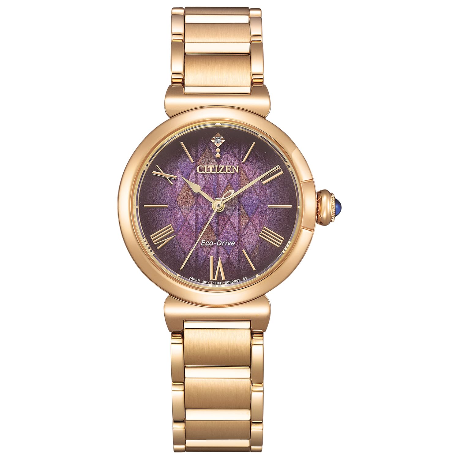 

[Citizen] Watch CITIZEN Disney Collection Arendelle Castle Waterproof Limited Model Warm Gold EM1079-89W Women s Gold