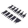 11PCS Oscillating Multitool Blade Quick Release Universal Saw Blade Woodworking Blade Oscillating