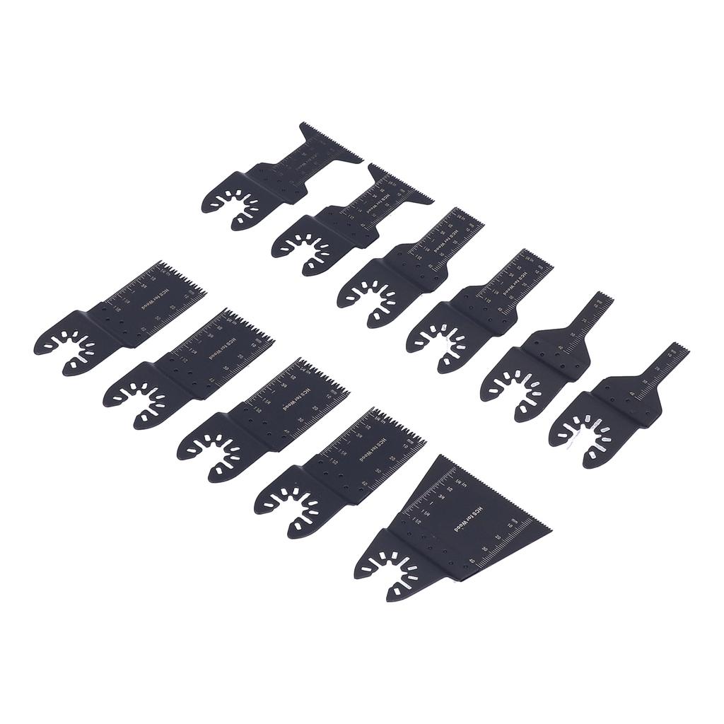 11PCS Oscillating Multitool Blade Quick Release Universal Saw Blade Woodworking Blade Oscillating