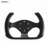 Runsco 300mm Sim Racing Steering Wheel, Polyurethane Rubber Grip, 6061-T6 Aluminum Frame, PC Simulator Control R300