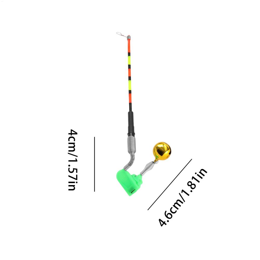 Fishing Bite Alarm Electronic Bite Indicator with Sound Fishing Pole Alarm for Boat Kayak Pond Lake Stream, Saltwater Freshwater