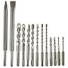 Makita Marteau perforateur SDS Plus, lot de 13 burins avec étui souple, foret à béton D-53659 [Article]