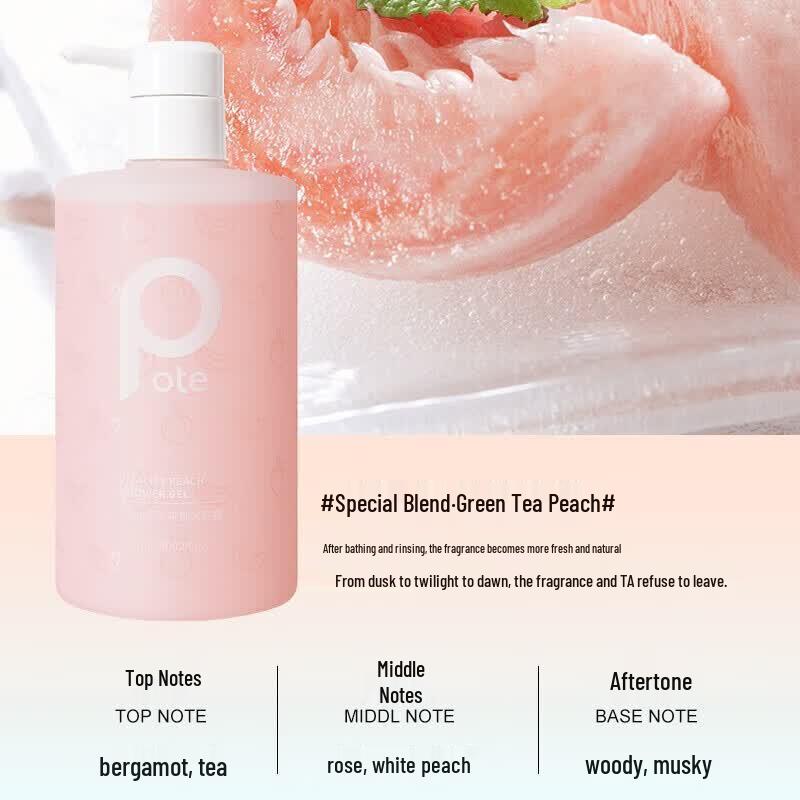 Boitie Vitality Peach Shower Gel