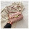 Fashionable Korean Style Shoulder Bag 2024 Summer New Bag Women Simple Small Square Bag