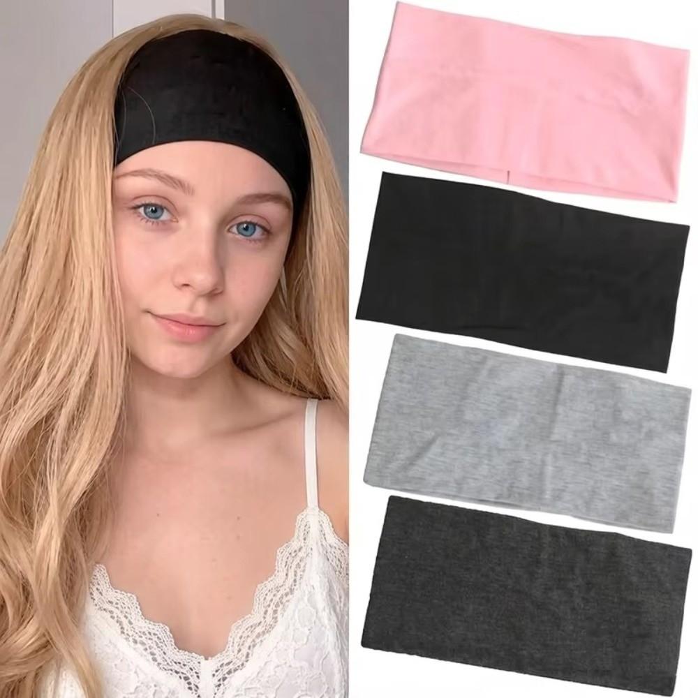 Bandeau Casual en Coton Bandeau Lavage Visage Yoga Bandeau Sportif Casual Sport