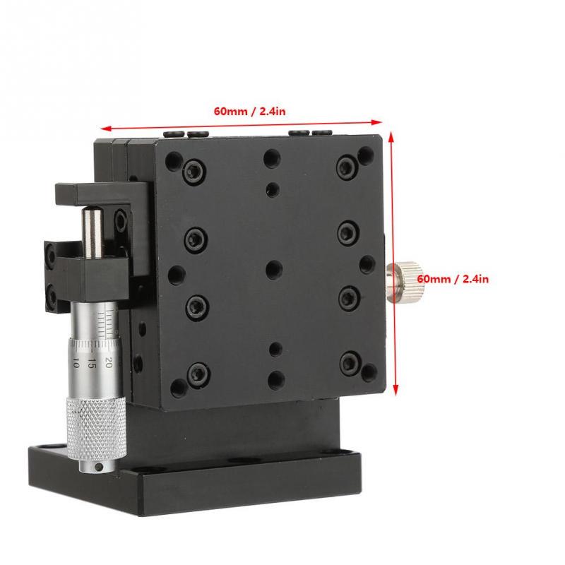 Durable to 19.6N for Laboratory Precision Inspection Various Fiber Coupling Aluminium Alloy Stable Performance Manual Linear Stages Linear Stage Durable to 19.6N for Laboratory Precision Inspection Various Fiber Coupling Aluminium Alloy Stable Performance Manual Linear Stages Linear Stage