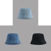 Cowboy Denim Bucket Hat For Women Summer Sun Protection Lightweight Cotton