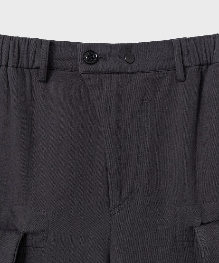 Bellie City Slack Bermuda Shorts - Grey