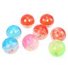 10pcs Bird Toys Ball Colorful Plastic Bird Jingle Balls Cage Accessories for Chewing Training Biting