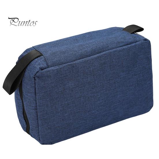 

Водонепроницаемая косметичка с несколькими отделениями, большой вместимостью, застегивается на молнию, переносная сумка для душа темно-синий