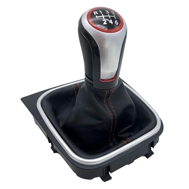 Hand Speed Ball Schalthebelmanschette Stiefelabdeckung Für VW Volkswagen Golf 6 MK6 R20 Golf 5 A5 MK5 GTI GTD Jetta R32 A6 2004-2014