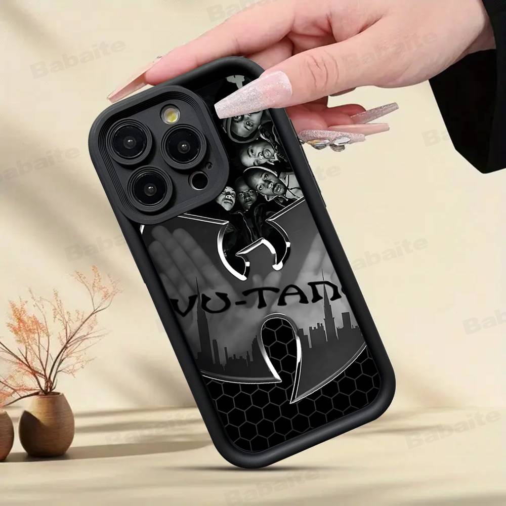 Custodia per Telefono Band W-wu Classica T-tang Per IPhone 17 16 15 14 13 12 11 Pro Max Mini Plus Cover Posteriore Morbida in TPU