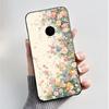 Θήκη Κινητού με Σχέδιο Για Nokia 110 4G 2023 Fundas Coque Μαύρο Κάλυμμα από Μαλακή Σιλικόνη Χαριτωμένο Κάλυμμα με Σχέδιο Λουλουδιών Καρτούν Capa