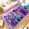K-Pop Demon Hunters Golden Saja Boys Living Room Non-Slip Area Rug Soft Carpet for Bedroom Playroom Sofa,Home Decor Doormat