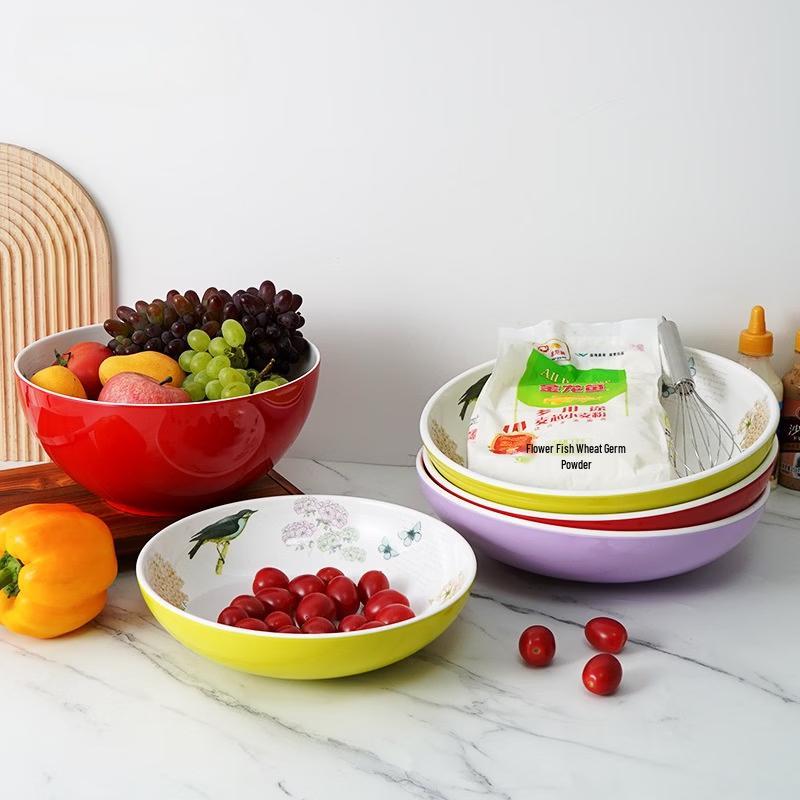 RuHan Large Melamine Salad Bowl