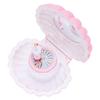 Kids Musical Jewelry Box Colorful Light Dancing with Makeup Mirror Musical Jewelry   for Girls