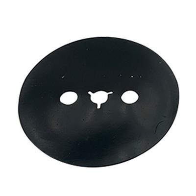 2 PCS Spacer Reel Adjusting Disc Silicone 0.9MM Gasket Spacer Black Trident / NAB Adapter Spacer for Revox Studer Revox/Teac