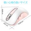 Memzuoix 2.4G Wireless Mouse, 1400 DPI Wireless Computer Mouse (with USB Receiver), Portable USB Wireless Mouse, Cordless Mouse (for Laptops, PCs,