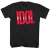 Billy Idol Vintage Punk Rock Logo Men's T Shirt Art Album Tour Music Merch Black