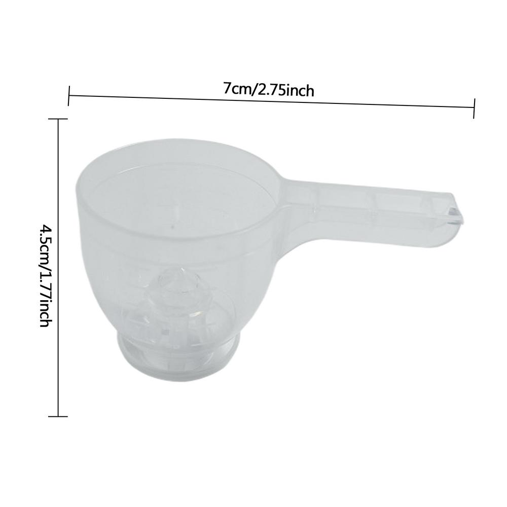 Cup Scoop Food Measurement Scoops Multifunctional Handle Coffee Scoop Convenient Food Measuring Scoop For Measuring Coffee Pet белый