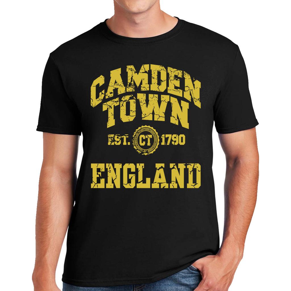Camden Town Londra Regno Unito Adulti Unisex Uomo Sopravvissuti di Londra Regalo di Natale T-shirt