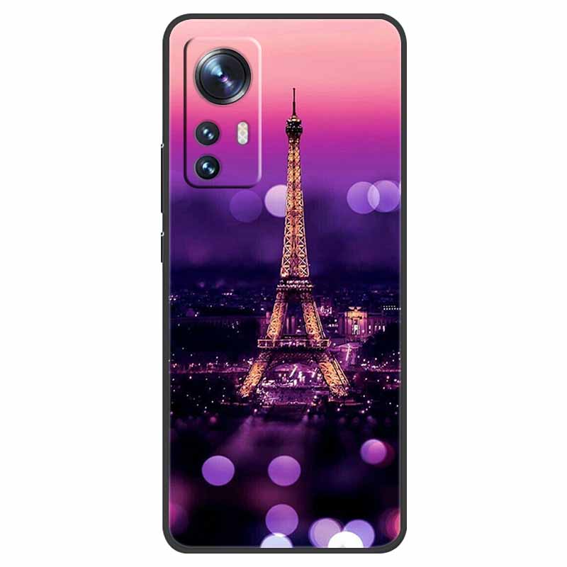For Xiaomi 12 Lite 5G Case Shockproof Soft Silicone TPU Back Cover For Xiaomi Mi 12 Lite 5G Phone Case Mi12Lite 12Lite Cartoon