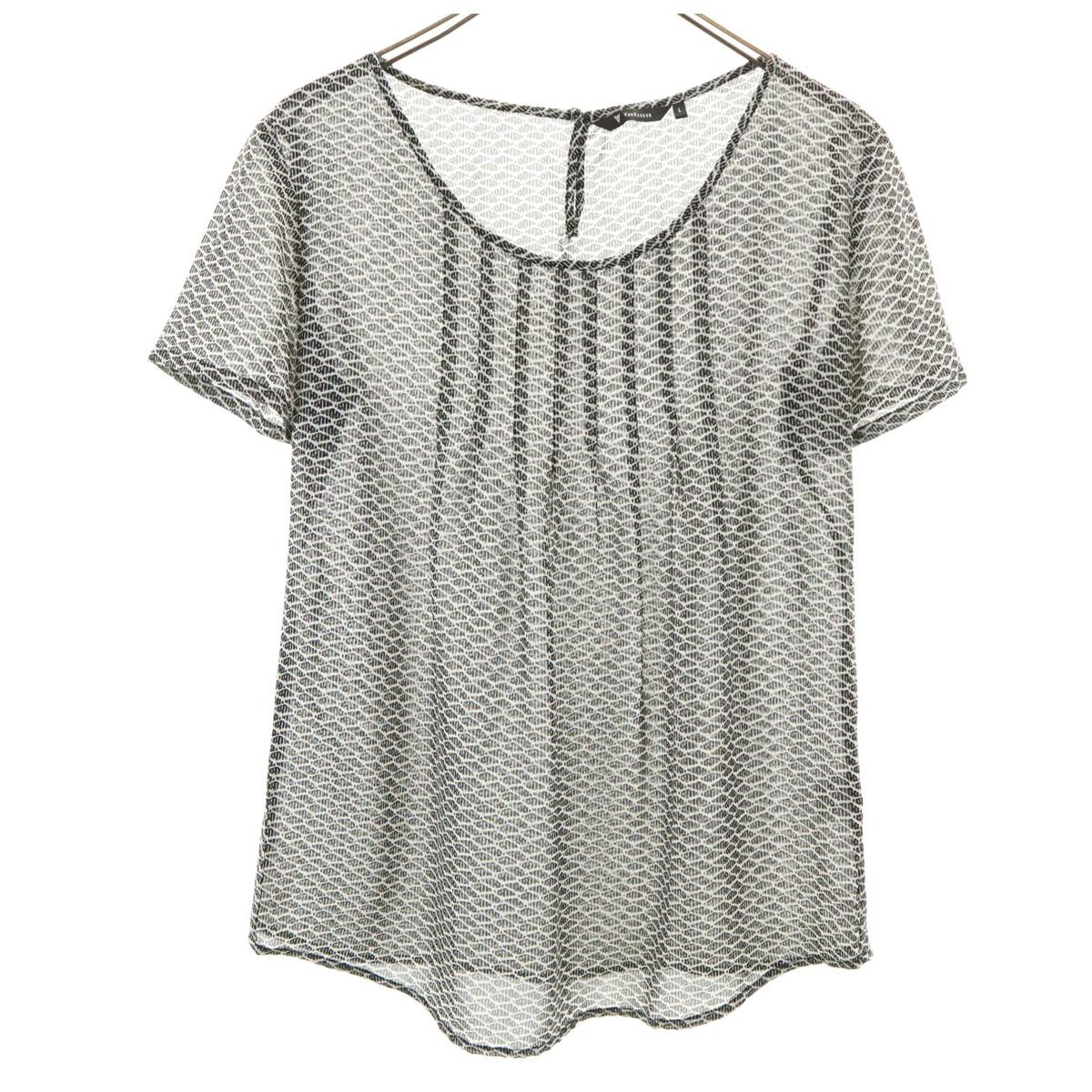 

VAN HEUSEN Overall handle Short sleeve Cut L Black Women Used