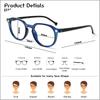 TUREZING 3 Pack Flexible Spring Hinge Women Men Presbyopic Glasses Circular Presbyopia Eyeglasses Super Light Long Distance Vision Eyeglasses
