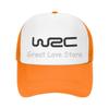 WRC World Rally Championship Mesh Baseball Cap Outdoor Sports Rally Car Racing Snapback Hat Summer Breathable Sun Visor Caps