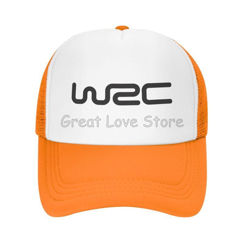 WRC World Rally Championship Mesh Baseball Cap Outdoor Sports Rally Car Racing Snapback Hat Summer Breathable Sun Visor Caps