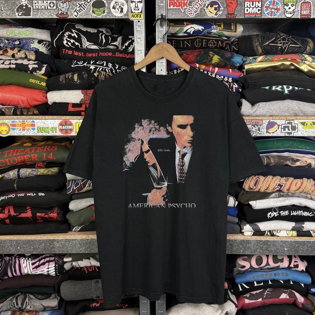 2000 American Psycho Rare T-Shirt Black M