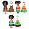 14in Black Baby Doll Nurturing Doll Realistic Handmade Soft African Reborns Toy Child Girl Parenting Game Popular Gift
