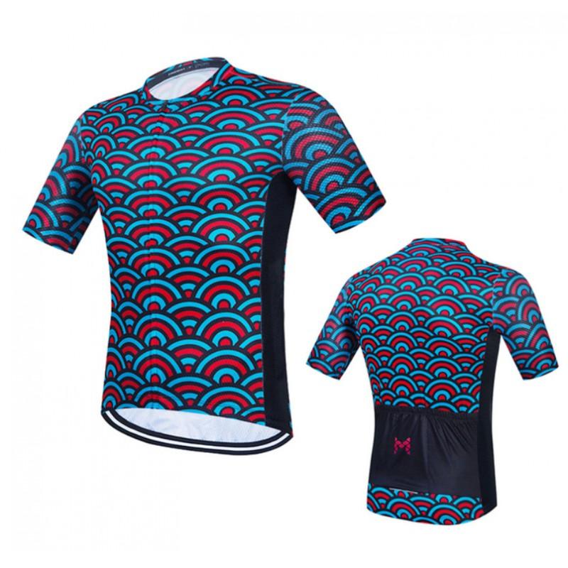 Men Women Cycling Jersey Short Sleeve Bike Shirt Breathable Quick Dry Road Mountain Riding