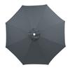 Outdoor Patio Umbrella Replacement Canopy, 8 Ribs Umbrella Canopy Cover Replacement Fabric, Parasol Cover Replacement UV