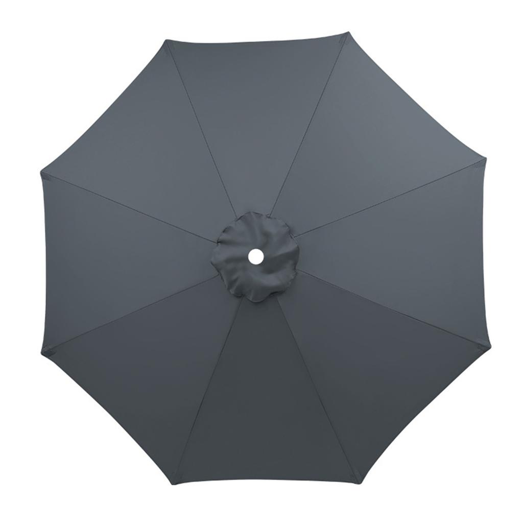 Outdoor Patio Umbrella Replacement Canopy, 8 Ribs Umbrella Canopy Cover Replacement Fabric, Parasol Cover Replacement UV