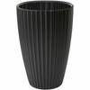 Plant Pot Garden ID Fancy Black Polyethylene 40 X 58 Cm