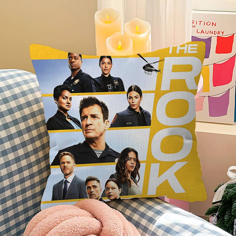 Crime Tv Seriesthe R-Rookie Personalized Pillow Cover Kids Bedroom Wild Party Decor Pillowcase Kid Birthday Shower Gift