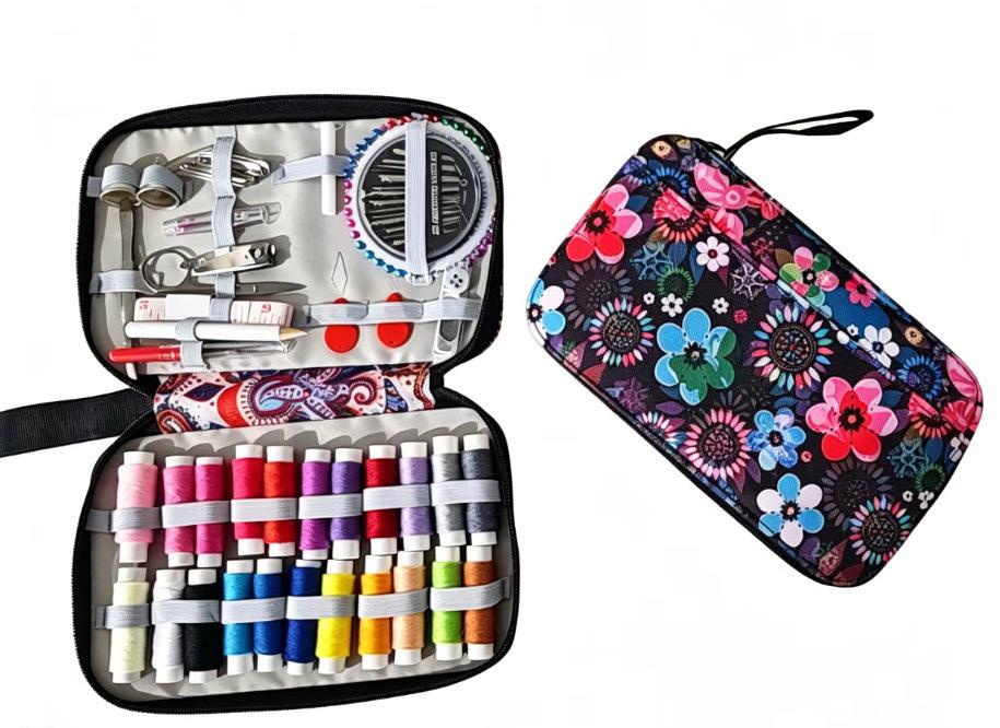Portable Needle and Thread Kit - Home DIY Sewing Tool Set, Household Sewing Box