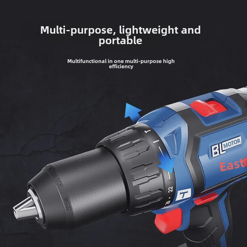 Dongcheng Rechargeable Lithium Impact Drill & Multi-Function Electric Screwdriver