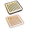 Bamboo Kung Fu Tea Tray Chinese Style,Drainage Reservoir,Gift,Small with Water Storage Table Serving