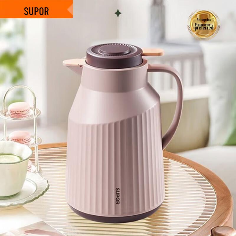 

SUPOR 1.45L Large Capacity Glass Liner Thermos