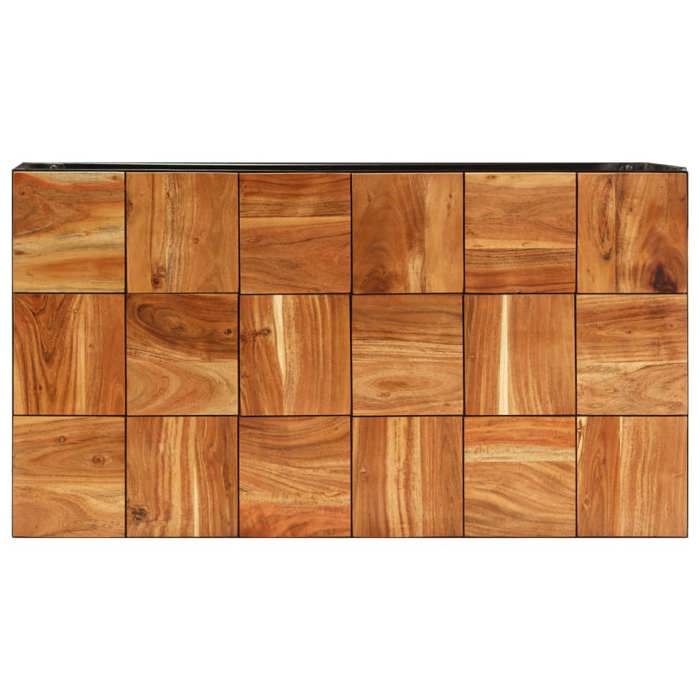 Maison Exclusive - Table basse 110x60x40 cm Bois d'acacia solide et acier