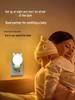 LED-Nachtlicht für den Innenbereich: Steckdosen-Nachttischlampe für die Nacht, Augenschutz, Energiesparend, Ideal für Schlafzimmer und Nachtfütterungen.